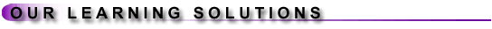 Our Learning Solutions